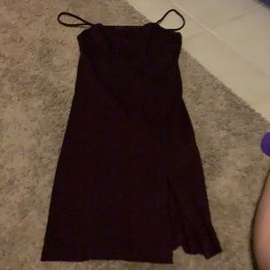 Maroon dress from forever 21 sized small super cute and form fitting slit on leg